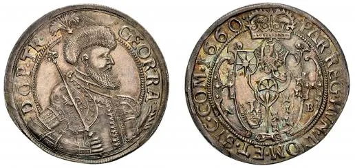 Georg Rakoczi II. (1648-1660) Thaler 1660 NB