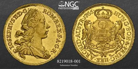 Joseph II. (1765-1790) Ducat 1765 A