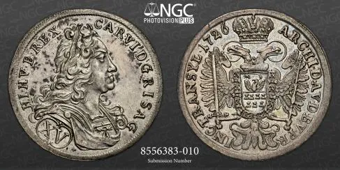 Karl VI. (1711-1740) XV Kreuzer 1726 Karlsburg