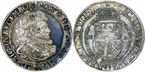 Matthias II (1608-1619) ½ Thaler 1611 KB