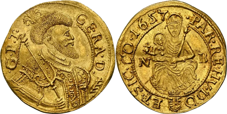 1657NB HUNGARY DUCAT TRANSYLVANIA