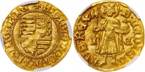 Sigismund (1387 - 1437) Goldgulden Kaschau
