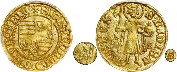 Sigismund (1387 - 1437) Goldgulden Neustadt
