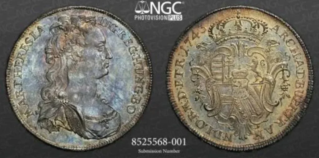 Maria Theresia (1740-1780) Thaler 1743 Karlsburg