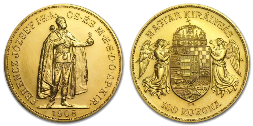 Hungary Franz Joseph 100 Korona 1908